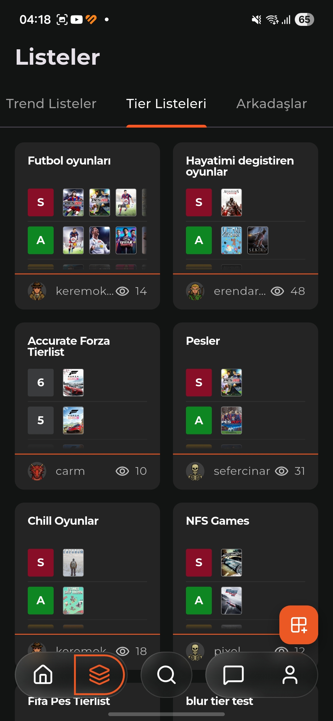 Tier List
